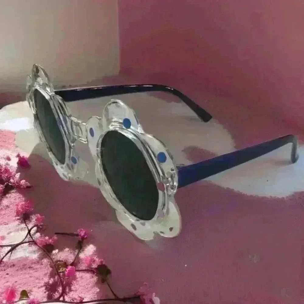 Flower Polka Dot Sunglasses